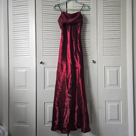 Betsy & Adam Dresses & Skirts - Betsy & Adam Evening Dress Maroon Size 6  #033